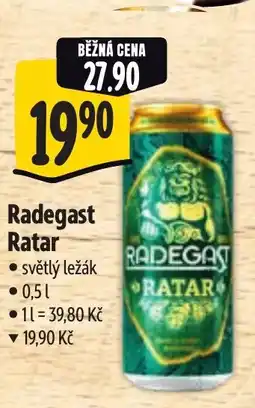 Albert Radegast Ratar nabídka