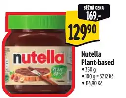 Albert Nutella Plant-based nabídka