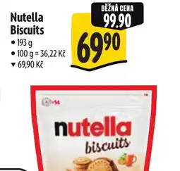 Albert Nutella Biscuits nabídka