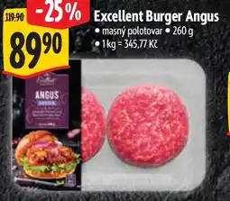 Albert Excellent Burger Angus nabídka
