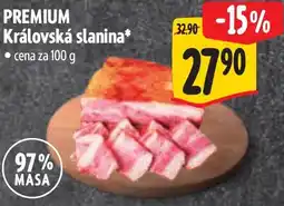 Albert PREMIUM Královská slanina nabídka
