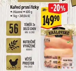 Albert Kuřecí prsní řízky nabídka