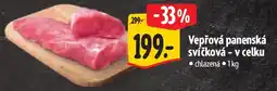 Albert Vepřová panenská svíčková - v celku nabídka