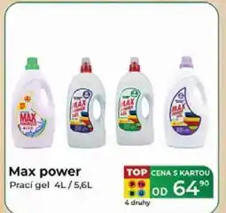 Tamda Foods Max power Prací gel 4L/5,6L nabídka