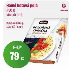 BonVeno Hamé hotová jídla 450 g více druhů nabídka