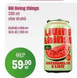 BonVeno GH living things 330 ml více druhů nabídka