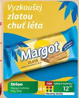 Tamda Foods Orion Margot tyčinka 70g, 80g nabídka