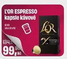 BonVeno L'OR ESPRESSO kapsle kávové 10 ks nabídka