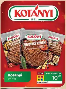 Tamda Foods Kotányi gril 30g nabídka