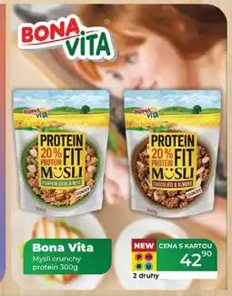 Tamda Foods Bona Vita Mysli crunchy protein 300g nabídka