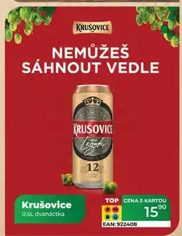 Krušovice 0,5L dvanáctka