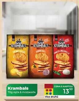 Tamda Foods Krambals 70g rajče & mozzarella nabídka
