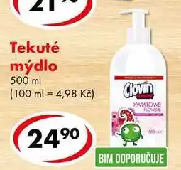 CBA Tekuté mýdlo, 500 ml nabídka
