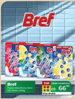 Tamda Foods Bref Power Aktiv/Color Aktiv WC závěs 4x50g nabídka