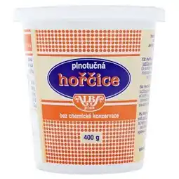 CBA Alba Plus hořčice 400g, vybrané druhy nabídka