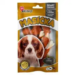 Tamda Foods Akinu Kuřecí stehýnka s kostičkou 75g nabídka