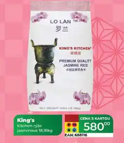 Tamda Foods King's kitchen rýže jasmínová 18,16kg nabídka