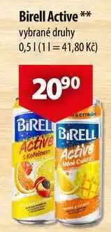 CBA Birell Active, 0,5 l nabídka