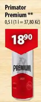 CBA Primator Premium, 0,5 l nabídka