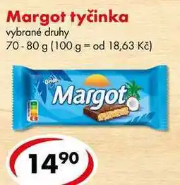 CBA Margot tyčinka, 70-80 g nabídka