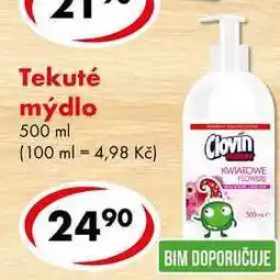 CBA Tekuté mýdlo, 500 ml nabídka