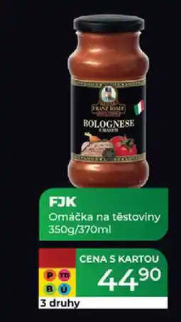 Tamda Foods FJK Omáčka na těstoviny 350g/370ml nabídka