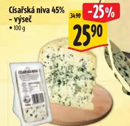 Albert Císařská niva 45% - výseč nabídka