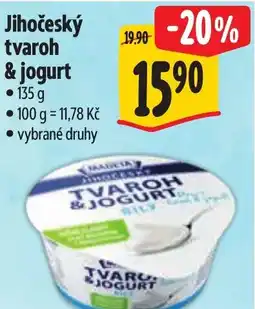 Albert Jihočeský tvaroh & jogurt nabídka