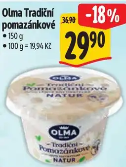 Albert Olma Tradiční pomazánkové nabídka