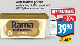 Albert Rama Máslová příchuť nabídka