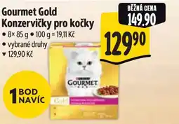 Albert Gourmet Gold Konzervičky pro kočky nabídka