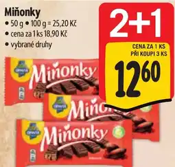 Albert Miňonky nabídka
