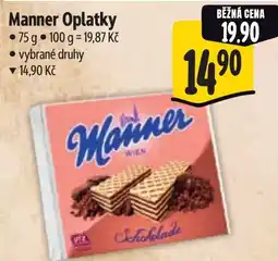 Albert Manner Oplatky nabídka