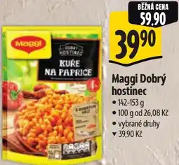 Albert Maggi Dobrý hostinec nabídka