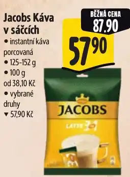 Albert Jacobs Káva v sáčcích nabídka
