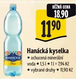 Albert Hanácká kyselka nabídka