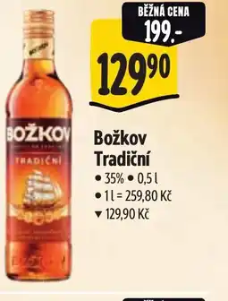 Albert Božkov Tradiční nabídka