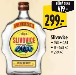Albert Slivovice nabídka