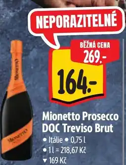 Albert Mionetto Prosecco DOC Treviso Brut nabídka