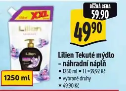 Albert Lilien Tekuté mýdlo - náhradní náplň nabídka