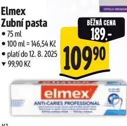 Albert Elmex Zubní pasta nabídka