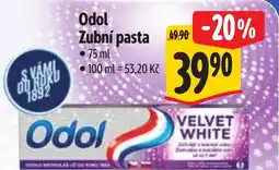 Albert Odol Zubní pasta nabídka