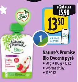 Albert Nature's Promise Bio Ovocné pyré nabídka