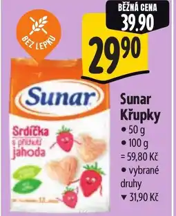 Albert Sunar Křupky nabídka