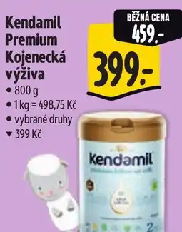 Albert Kendamil Premium Kojenecká výživa nabídka