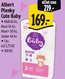 Albert Albert Plenky Cute Baby nabídka