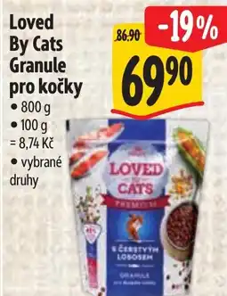 Albert Loved By Cats Granule pro kočky nabídka