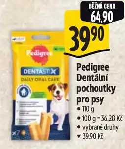 Albert Pedigree Dentální pochoutky pro psy nabídka