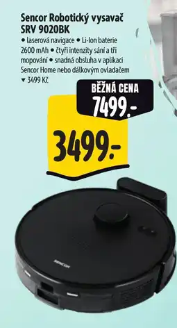 Albert Sencor Robotický vysavač SRV 9020BK nabídka