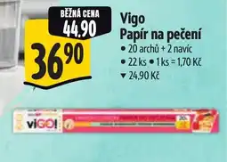 Albert Vigo Papír na pečení nabídka